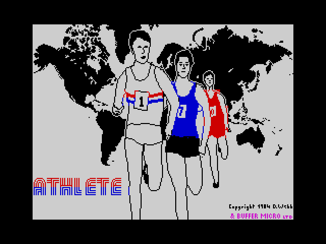 Athlete image, screenshot or loading screen