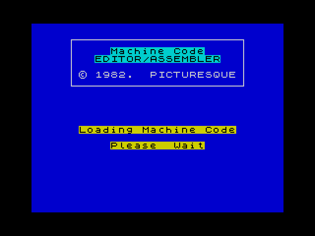 Editor Assembler image, screenshot or loading screen