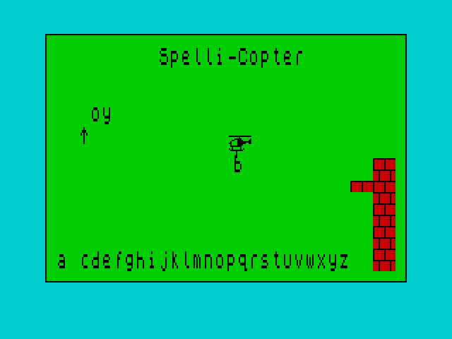 Spelli-Copter image, screenshot or loading screen