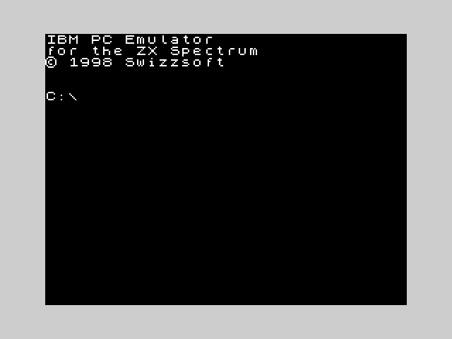 [CSSCGC] IBM PC Emulator image, screenshot or loading screen