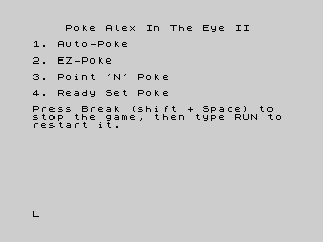 Poke Alex In The Eye II image, screenshot or loading screen