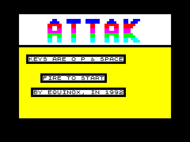 [CSSCGC] Attak! image, screenshot or loading screen